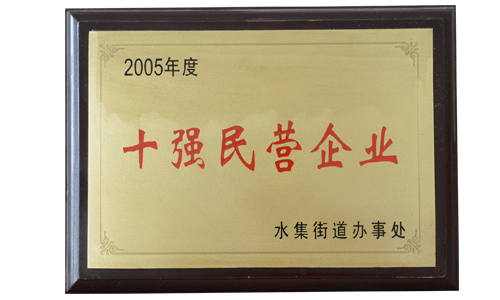 十強民營(yíng)企業(yè)